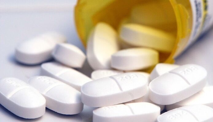 Tablets for pain in the joints of the fingers